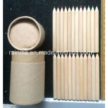 24PCS 3.5" Color Pencil in Paper Tube Holder